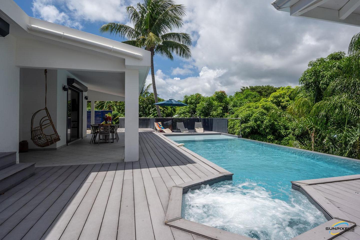 Villa Palm Diamond Jacuzzi & Piscine Prives Le Diamant Dış mekan fotoğraf